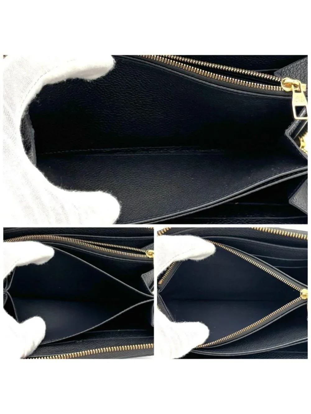 Louis Vuitton Zippy Wallet Monogram Dark Navy